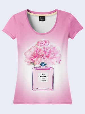 3D футболка Parfum Chanel
