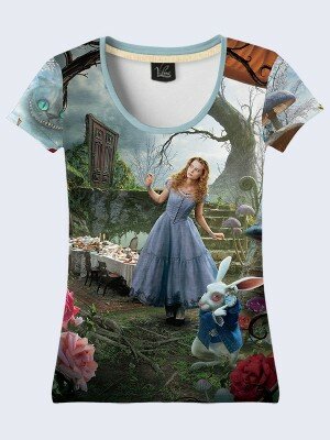 3D Футболка Alice in Wonderland